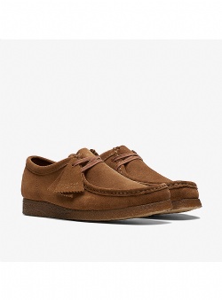 Clarks Originals Wallabee Cola suede
