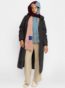 Selfhood Fluffy scarf Blue
