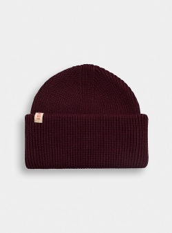 Revolution Big fold up beanie Burgundy