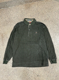 Sportif Vintage Tommy Hilfiger longsleeve pike XL, Green