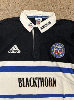 Sportif Vintage Bath Rugby Adidas pike XL, Blue