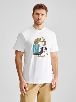 Dedicated Duck friend tee White