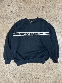 Sportif Vintage Canada crew XL, Black