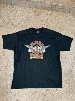 Sportif Vintage Flying Circus Rocknroll Show tee XXL, Black