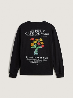 Vans Cafe vans ls tee Black