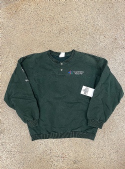 Sportif Vintage 2000 Alberta Winter Games crew M?, Green