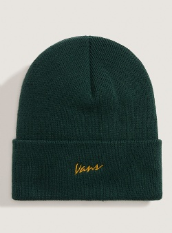 Vans Classic script tall cuff beanie Dried kelp