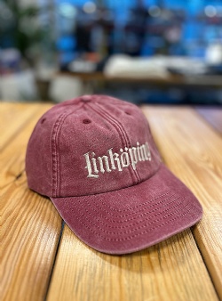 Sportif Linkping low profile dude cap Washed burgundy