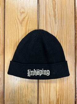 Sportif Gothic Linkping rib beanie Black