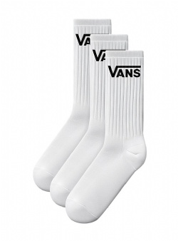Vans Vans classic crew socks rox 3-pack White