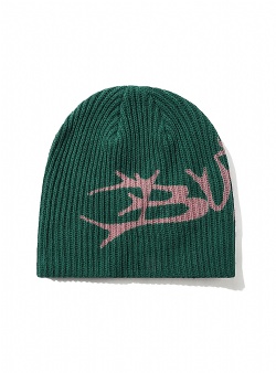 Butter Goods Scrawling skully beanie Forest