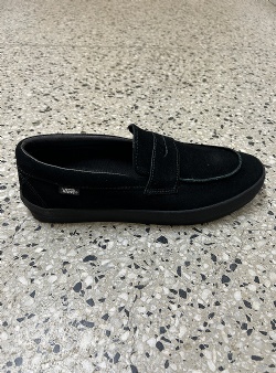 Vans Skate loafer suede Black black