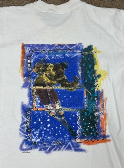 Sportif Vintage Snowshoe West Virginia tee M, White