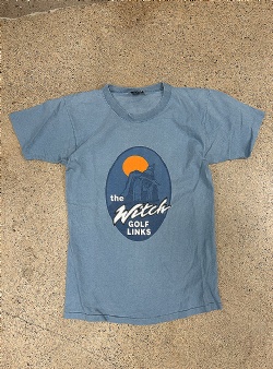 Sportif Vintage The Witch Golf Link tee S, Blue