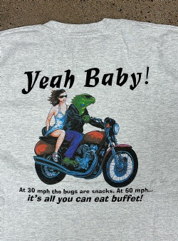 Sportif Vintage Bike Week tee L, Light grey melange