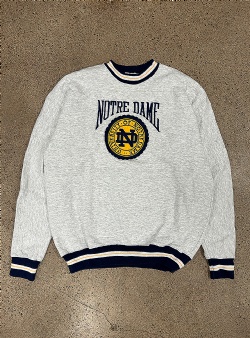 Sportif Vintage University of Notre Dame crew XL, Grey