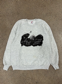 Sportif Vintage Tulsa Audubon Society crew XL, Grey