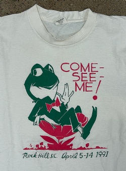 Sportif Vintage Come see me tee M, White