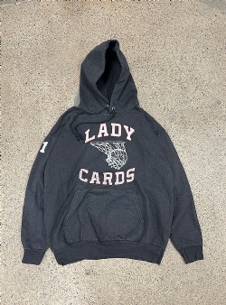 Sportif Vintage Lady Cards hood L, vintage black