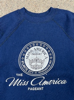 Sportif Vintage Miss America crew M, Navy