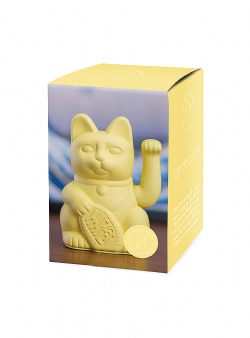 Donkey Neko lucky cat Yellow