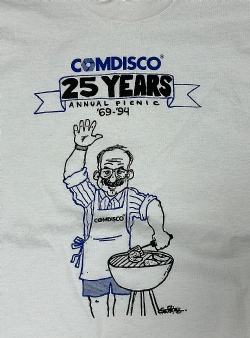 Sportif Vintage Comdisco tee XXL, White