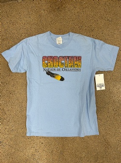 Sportif Vintage Choctaw tee M, Light blue