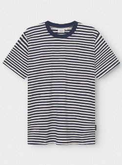 Dedicated Stripes tee Insignia blue