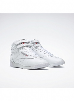 Reebok Freestyle hi int White silver
