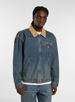 Dickies Denim painter jacket Khaki tinted blue