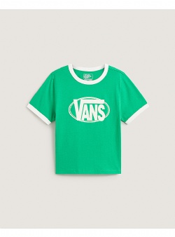 Vans Center chest ringer w tee Vivid verdant