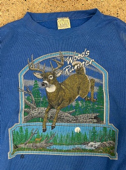 Sportif Vintage Woods Runner crew XXL, Blue