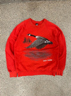 Sportif Vintage NY Goose crew L, Red