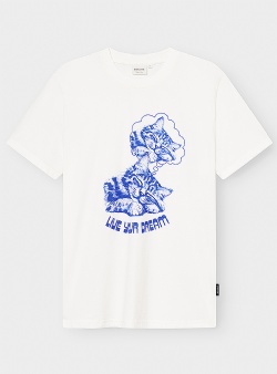 Dedicated Live your dream tee Offwhite