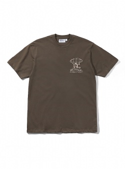 Butter Goods Terrain tee Brown