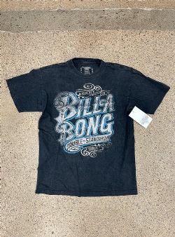 Sportif Vintage Billabong double standard tee M, Black
