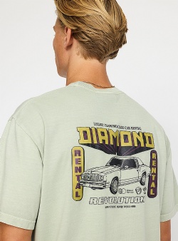 Revolution Dia printed tee