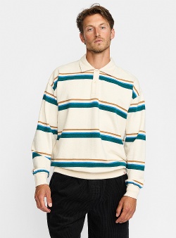 Revolution Loose polo sweatshirt Petrol