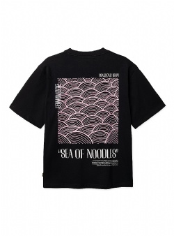 Woodbird Baine sea tee Black