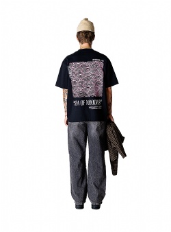 Woodbird Baine sea tee Black