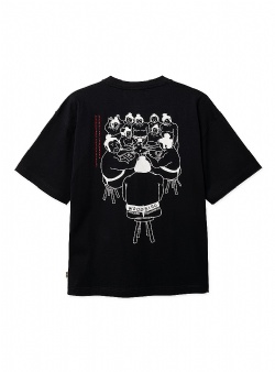 Woodbird Beam suma tee Black