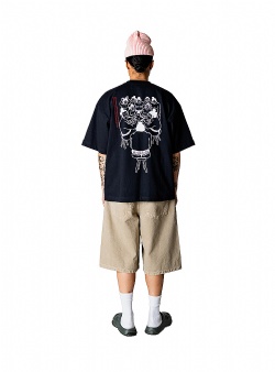 Woodbird Beam suma tee Black