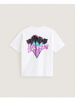 Vans Palm drive tee White