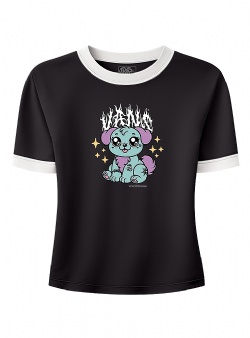 Vans Puppy ringer tee w