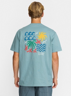 Revolution Sum printed tee Blue