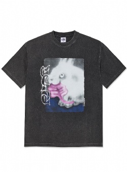 Polar Skate Company Rabbit tee Silver black