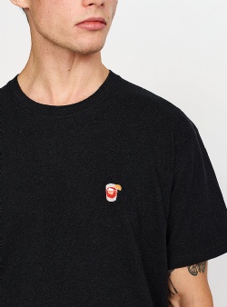 Revolution Neg application tee Black melange