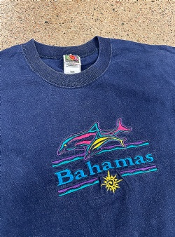 Sportif Vintage Bahamas tee XXL, Navy