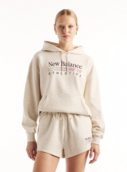 New Balance Trackside fleece hoodie w