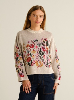 Dedicated Folk flower Limhamn sweater Multi
